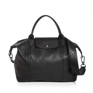 Longchamp Le Pliage Leather Shoulder Bag